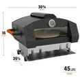thumbnail image 4 of Blackstone 22" On-the-Go Pizza Oven Conversion Kit with 15" Cordierite Stone, 4 of 10