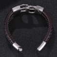 thumbnail image 3 of Qarigey trenzada personalizable que añade un toque personal, pulseras para hombres, brazaletes para mujeres, significativo y memorable Ropa, zapatos y accesorios Miscelánea marrón, 3 of 6