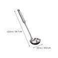 thumbnail image 3 of 1pc Filtro de aceite Sopa Sobra de acero inoxidable Filtrionamiento de acero para la cuchara de aceite Socador del separador, 3 of 6