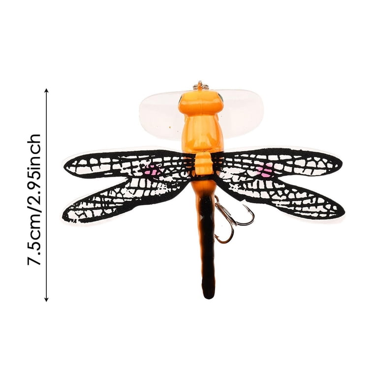 dragonfly fishing lure body Lunkerhunt TheLunkerhunt Dragonfly Topwater Bait perfectly mimics those tasty treats you see bass pulling under the surface Realistic Dragonfly Floating Fishing Lure