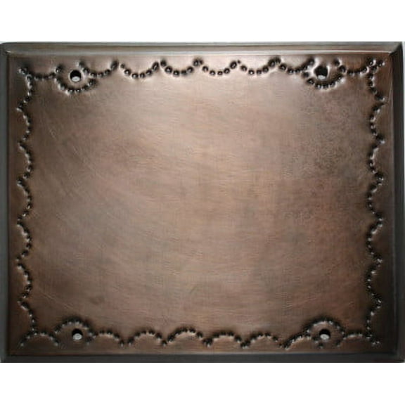 Double Cover Antique Tin Switchplate