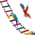 thumbnail image 1 of # Parrot Bird Toy Set with Ladder, Swing, Rainbow Bridge, and Dressage Dance Step, 1 of 5