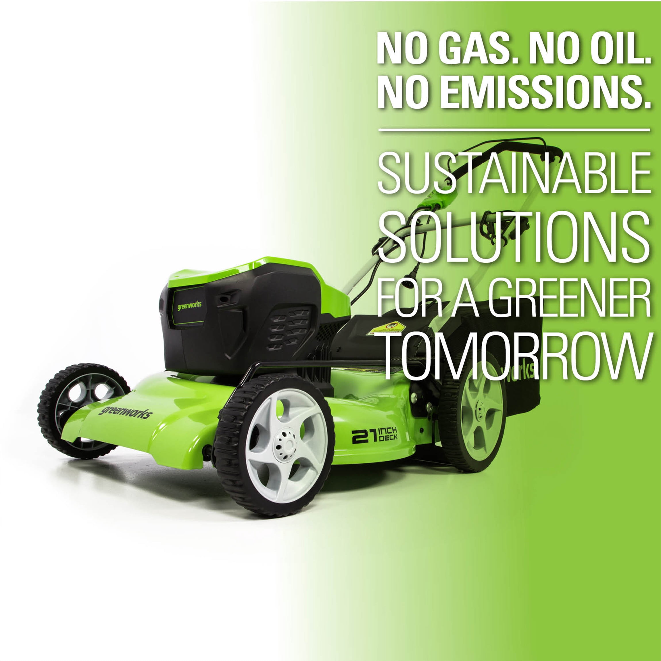 Greenworks 13Ah 21" Corded Lawn Mower 2507702