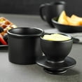 thumbnail image 6 of Butter Bell® Crock – Classic Ebony Matte Ceramic Butter Holder with Lid, Keeper for Spreadable Butter, 6 of 8