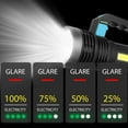 thumbnail image 6 of Super Bright LED Searchlight Portable Rechargeable Spotlight Handheld Flashlight, 6 of 11