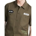 thumbnail image 5 of Airwalk Men's & Big Men's Short Sleeve Mechanics Shirt, Sizes XS-3XL, 5 of 8