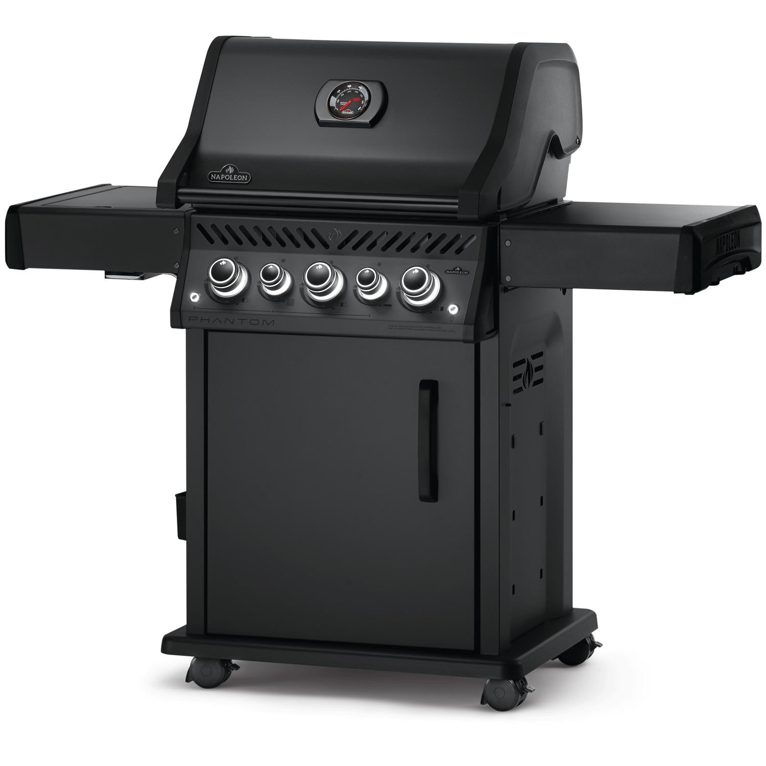 Napoleon Phantom Rogue SE 425 RSIB Natural Gas Grill with Infrared Rear & Side Burners - Matte Black - RSE425RSIBNMK-1-PHM - image 2 of 6