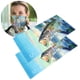 thumbnail image 5 of Pañuelo Elástico Sincero 2 Piezas Estampado de Peces Protector Solar, 5 of 10