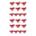 thumbnail image 2 of Dobladores de plantas Billuyoard 10 piezas pinzas para jardinería color rojo 2Conjunto, 2 of 6