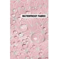 thumbnail image 5 of Pack of 2 Outdoor Pillow Covers, Geometric Textured Pink Waterproof Square Throw Pillowcase Cushion Decorative Pillow Covers for Couch Patio Tent, 26x26 in, 5 of 6