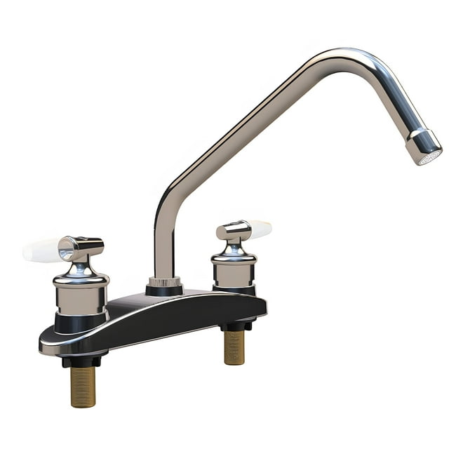 Tecnología para vivir el agua 318LB Mezcladora para Cocina de 8" con Manerales