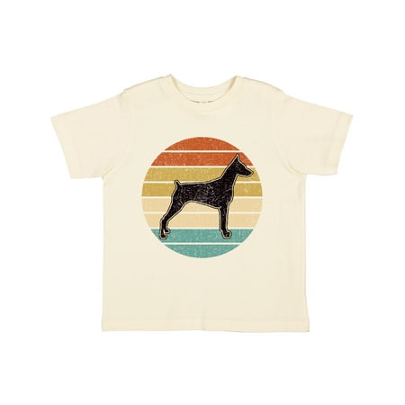 

Inktastic Doberman Dog Retro Sunset Gift Toddler Boy or Toddler Girl T-Shirt