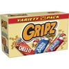 Kellogg's Gripz Cheez-It, Chips Deluxe, & Grahams Miniature Snack Variety Pack, 0.9 Oz., 14 Count