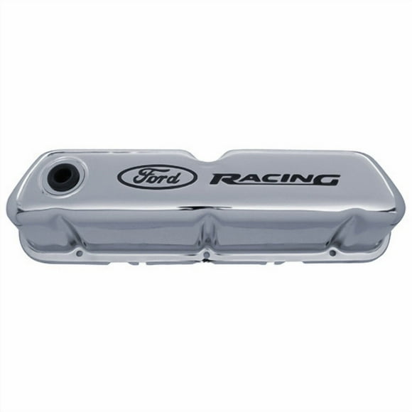 Fits 1900-1900 Ford Small Block 221-351W Ford Performance Valve Cover 302-071 Fits Ford 289/302/351W Engines; Tall Valve Cover; With Oil Fill Hole; With Oil Breather Grommet; With Baffle