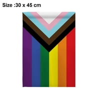Rainbow Garden Flags - Inclusive Progress Yard Small Flag for Lesbian Gay Transgender