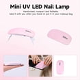 thumbnail image 4 of Lámpara LED Portátil para Secado de Uñas de Gel, con Interfaz USB. Uñas de Gel., 4 of 5