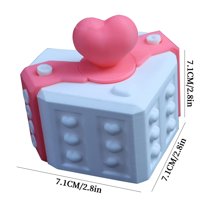 Annoying Gift Box with Screws, 3D Printed Puzzle Money Gift Box, Large Surprise Prank Box for Cash, Christmas Birthday Holiday Gag Gift A