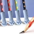 thumbnail image 4 of Kitty Claw Pencil Cap Students Cute Rubber Pencil Sets Children Pencil Grips Boys And Girls Soft Silicone Protective Sleeve, 4 of 6