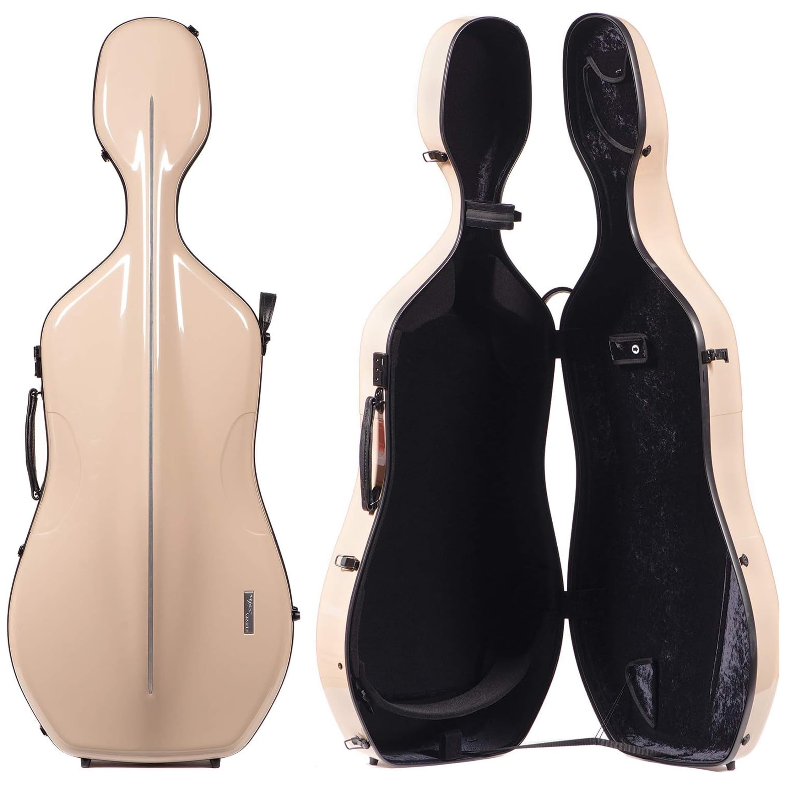 Gewa Air 3.9 4/4 Thermoplast Cello Case - Beige/Black