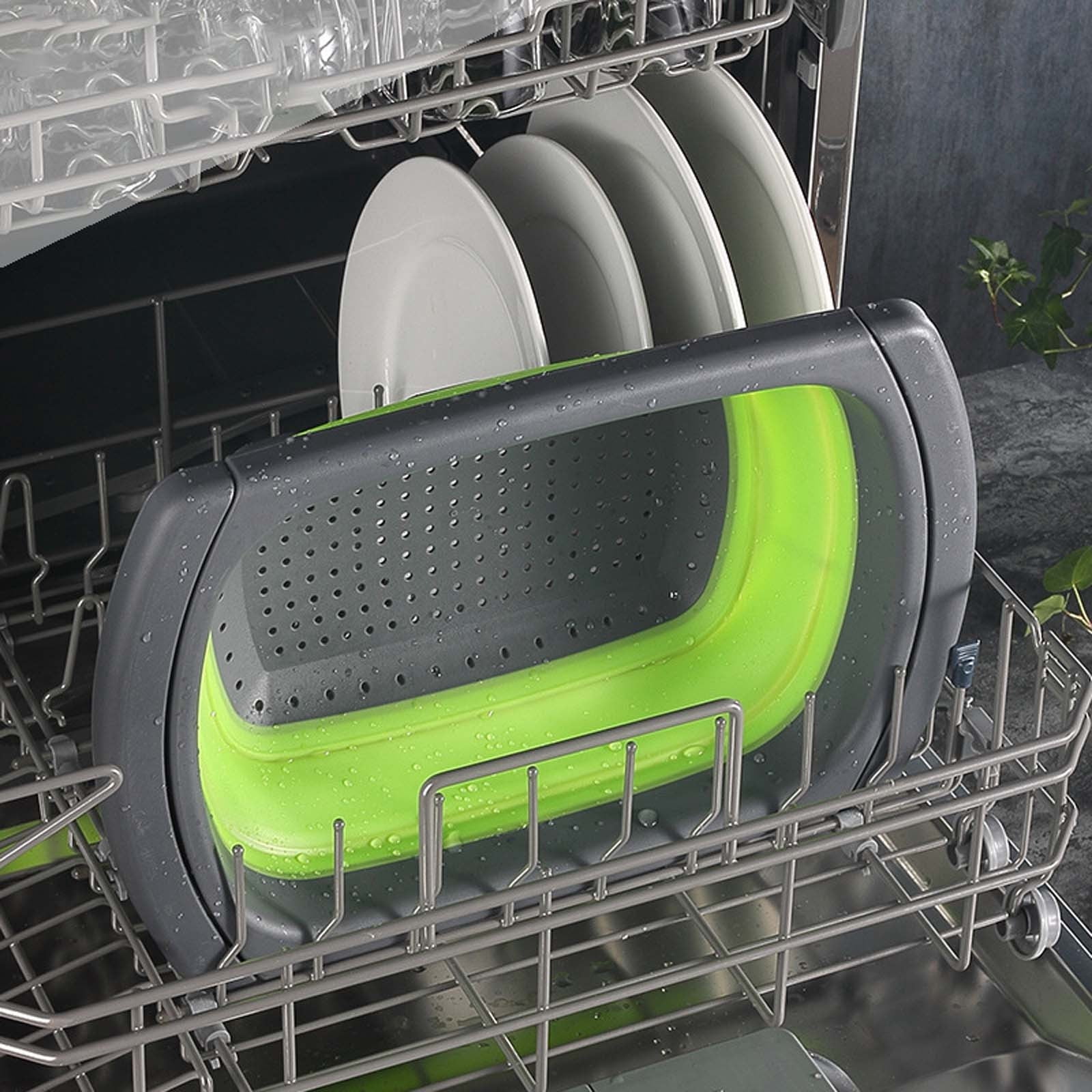 fsxdhpcsgfc Folding Water With Style Vegetable Spaghetti For Fruits And Berries. Folding Water With Kitchen Handle Up To 61cm Rubber Counter Mats for Kitchen Foldable Drying Rack Dish Drainboard Rack