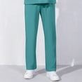 thumbnail image 2 of Pants for Women Glitter Leggings Leggings for Women Athletic Pants plus Size Casual 2xl Pant Work Casual Slim Fit Tall Sweatpants Leather Lose up Light Blue M, 2 of 8