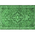 thumbnail image 1 of Ahgly Company Indoor Rectangle Persian Emerald Green Traditional Area Rugs, 5' x 7', 1 of 4