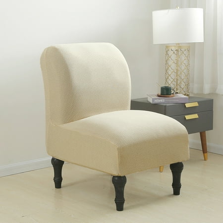YLHHOME Slipper Chair Slipcover Stretch Contemporary Style ...