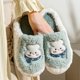 thumbnail image 3 of Pantufla Zapatillas unisex para parejas, zapatos antideslizantes de algodón para el hogar, para invierno, interiores y exteriores Likrtyny Tenis De Mujer Tenis De Hombre, 3 of 4