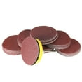 thumbnail image 2 of 60PCS 50mm 2" Sander Disc Sanding Disk 100-2000 Grit Paper with 2inch Abrasive Polish Pad Plate Rotary Tool, 2 of 8