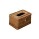 thumbnail image 1 of Advancent Caja de pañuelos tejida de ratán, servilletero de mesa, organizador de almacenamiento de adornos, dispensador de papel, hogar, Almacenamiento y organización del hogar, 1 of 6
