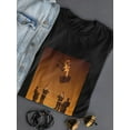 thumbnail image 3 of Migrant Stunts T-Shirt Women -Saman Torabi Designs, Female Small, 3 of 4