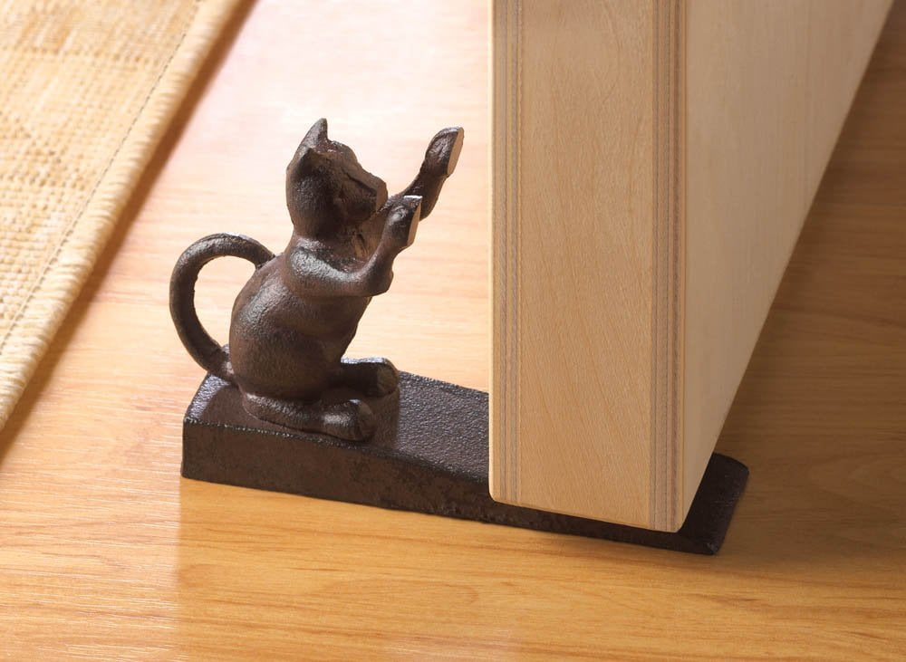 Decorative Door Stopper Security Door Stopper Funny Cat