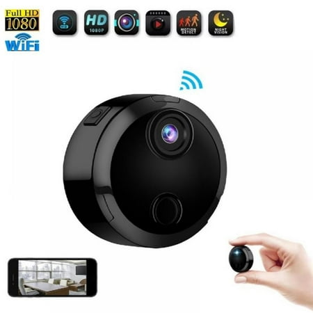 1080P HD Security Camera Indoor Wireless  Video Camera Small Nanny Cam with Night Vision and Motion Activated Home Use Security Cameras for Car Home Office