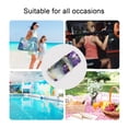 thumbnail image 5 of 2 Pack Wet Dry Bags,Oil Painting Of Pansies Waterproof Reusable Dual Zipper Bags for Swimwear, Gym Clothes, Toiletries, Baby Diapers, 5 of 8