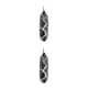 thumbnail image 4 of Jumpingount Colgantes de columna de cristal, accesorio Hexagonal, joyería de mano para adultos para el hogar, joyería de envoltura de alambre Ónix negro 2Conjunto, 4 of 6