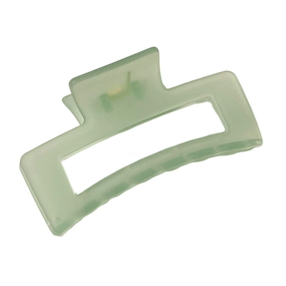 Square Claw Clip for Women Girls 3.5In Large Non-slip Hair Clamps Rectangular Hair Catch Strong Hold Styling Accessories