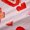 Red Pink, variant on Feelyou Red Love Heart Black Out Curtains, Cartoon Watercolor Art Curtains Pack of 2 (42x63 Each), Romantic Valentines Day Bedroom Curtains, Black Out Curtains Decor