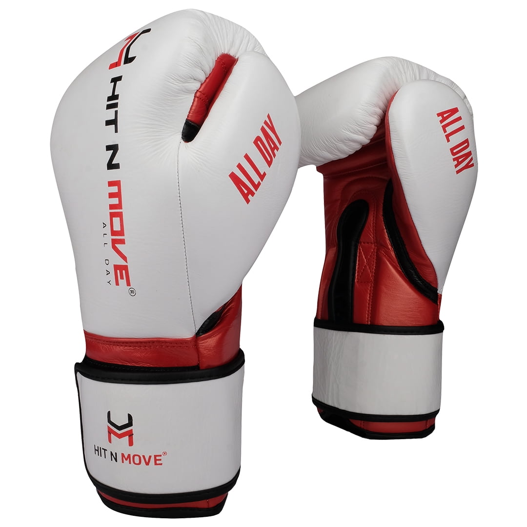 Hit N Move Boxing Gloves All Day Pro Agility Hook and Loop