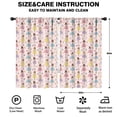 thumbnail image 2 of Blackout Kids Curtains,Princess and Ballerina Pink Pattern Children's Insulated Curtains Set Of 2,Bedroom Essentials,Toddler Room Decor 52"x84", 2 of 5