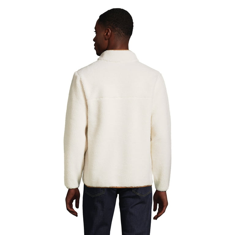 Lands end sherpa pullover best sale