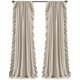 thumbnail image 1 of Lush Decor Reyna - Juego de Paneles de Cortina de Ventana con Volantes, par, 54 Pulgadas de Ancho x 95 Pulgadas de Largo, Juego de Cortinas fluidas, Cortinas románticas con Volantes para recámara,, 1 of 13