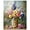 Frameless, variant on Chromatic Corolla High-Gloss Frameless Acrylic Glass Wall Art Glam Farmhouse Art by Art Remedy, Ready to Hang, 16 x 20