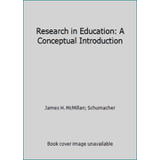 Angle View: Research in Education: A Conceptual Introduction, Used [Hardcover]
