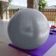 thumbnail image 4 of Pelota De Yoga Pelotas de equilibrio de PVC Antideslizante Equipo de deportes de pelota de equilibrio de fitness (45 cm gris), 4 of 7