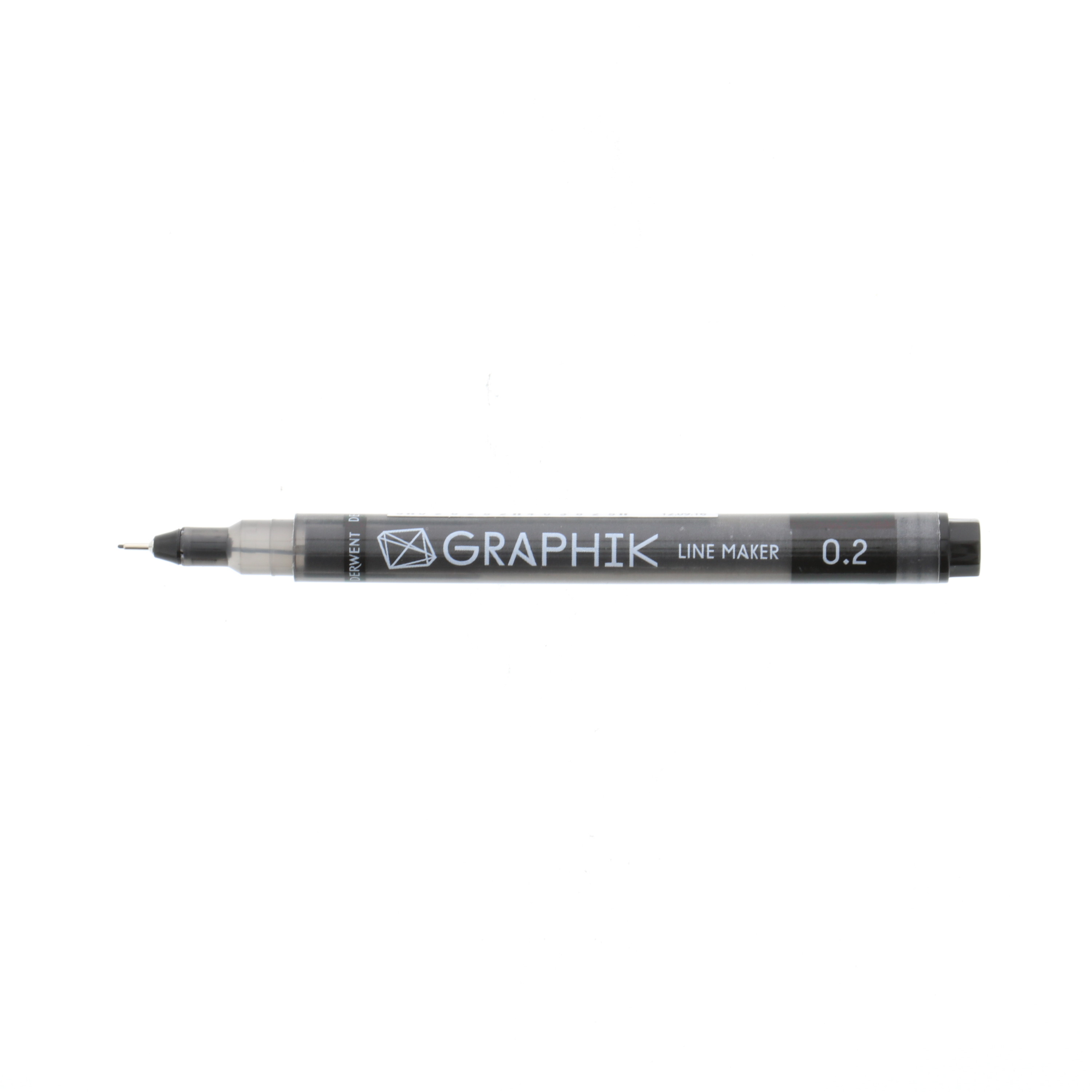 Derwent Graphik Line Maker Pen, .2mm, Black
