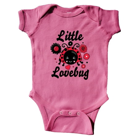 

Inktastic Valentine s Day Little Lovebug Gift Baby Boy or Baby Girl Bodysuit