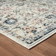 thumbnail image 6 of Bellamy Multicolored Traditional Floral High-Low Plush Polyester Blend Area Rug, 6 of 8