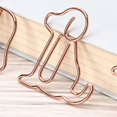 thumbnail image 2 of Paper Clips Metal Dog Shaped Paper Clips Creative Animal Paper Clips Decorative Paper Clips For School Office School Home(30pcs), 2 of 5
