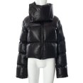 thumbnail image 1 of Chaqueta de mujer con bufanda abotonada, chaqueta de algodón cálida, chaqueta de pan para mujer, 1 of 6