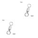 thumbnail image 2 of Soidarity Conector de pesca Flexible Rotación de 360 ​​grados Resistente al desgaste Durable Ligero Cojinete de bolas Barril Conectores a Type4 NO4, 2 of 6